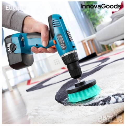 Комплект 3 почистващи четки за винтоверт 150, снимка 5 - Други стоки за дома - 52862428