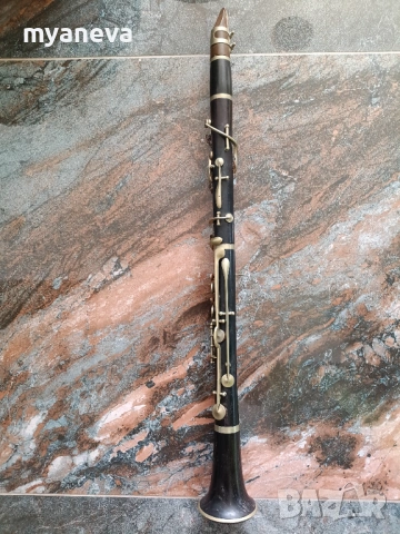 Кларинет, vintage ,  произведен от Hawkes & Son в Лондон, снимка 12 - Духови инструменти - 53539170