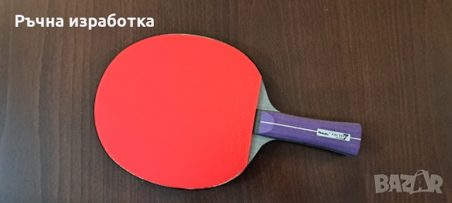 НОВО nittaku factive 7 хилка за тенис на маса дърво hammond japan гума, снимка 6 - Тенис - 51751395