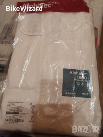Защитен костюм бояджийски Ansell Alphatec 1800, бял, S, снимка 3 - Други инструменти - 35483824