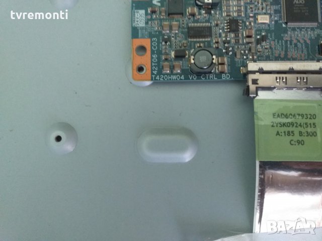 TCON BOARD T420HW04 V0 42T06-C03 , снимка 2 - Части и Платки - 26240420