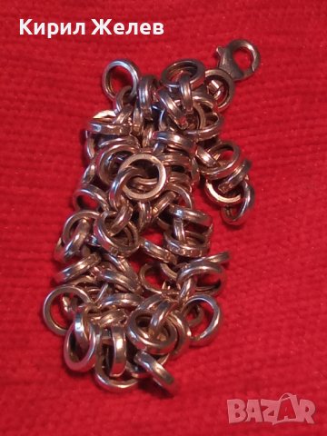 РАЗКОШНА СРЕБЪРНА ВИНТИДЖ - АРТ ГРИВНА СРЕБРО 925 ДИЗАЙНЕРСКИ ЛИМИТИРАН МОДЕЛ 30743, снимка 15 - Гривни - 40552628