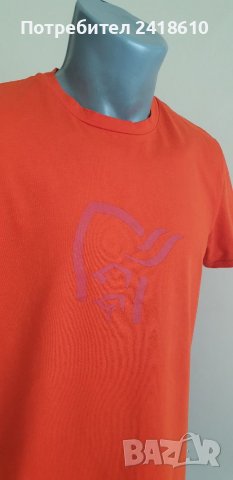 NORRONA Cotton Logo Mens Size S ОРИГИНАЛ! Мъжка Тениска!, снимка 12 - Тениски - 37214414