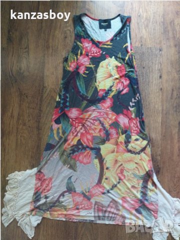 Desigual Adriana verde - страхотна рокля, снимка 8 - Рокли - 33368908