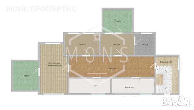 Урегулиран поземлен имот (УПИ) със застроена жилищна сграда в живописното село Върбица, област Велик, снимка 15 - Парцели - 51191605
