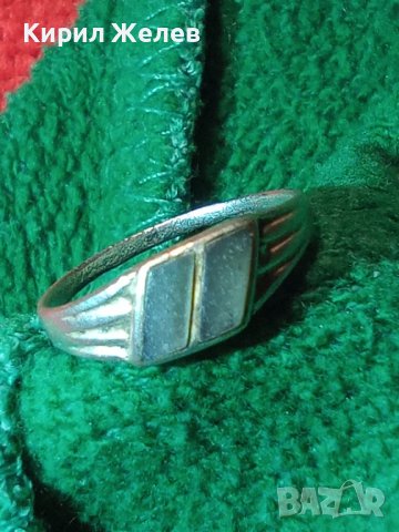 СТАР СЕДЕФЕН СРЕБЪРЕН РЕТРО АРТ ПРЪСТЕН СРЕБРО 925 МАЙСТОРСКА РЪЧНА ИЗРАБОТКА 40160