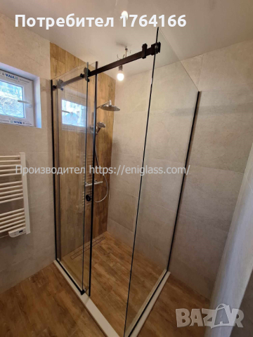 Душ кабина с плъзгаща врата 