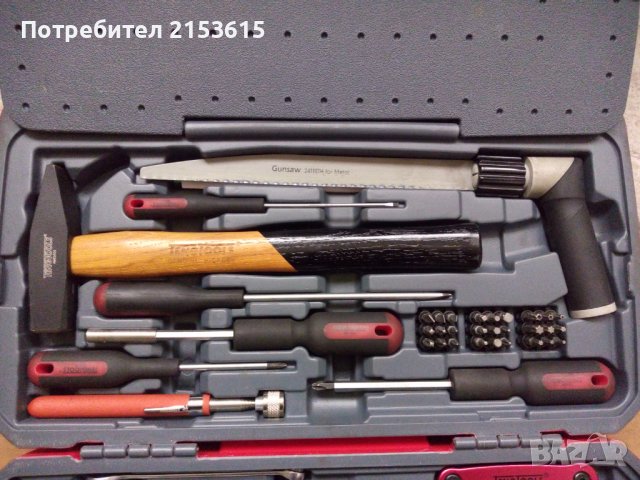 TENG TOOLS куфар качествена гидория 3/8 79части вложки отвертки клещи, снимка 4 - Куфари с инструменти - 43732007