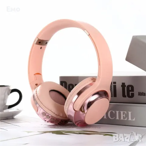 Нов модел: Безжични сгъваеми Bluetooth слушалки с лента, съвместими с Andorid  и iOS EP35, снимка 4 - Слушалки и портативни колонки - 47832106