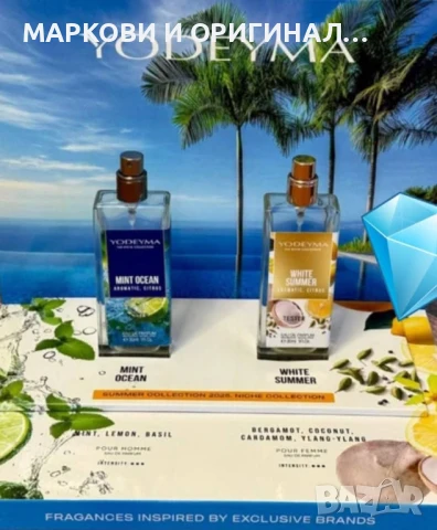 Yodeyma MINT OCEAN 50мл. Мъжки парфюм, снимка 12 - Мъжки парфюми - 51284877