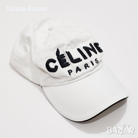 Celine Paris Шапка с Козирка Памук, снимка 2 - Шапки - 43571990