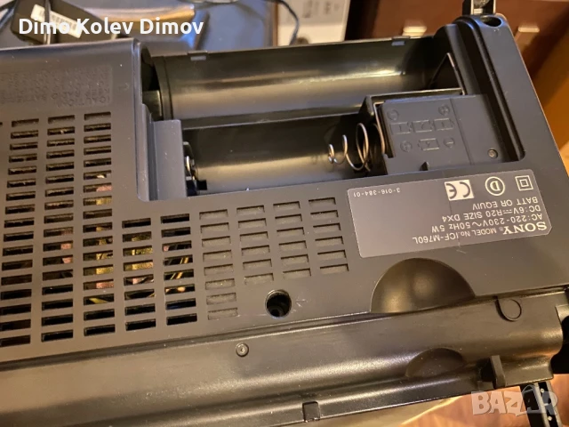 SONY ICF M760L Радио, Транзистор, като Ново!, снимка 6 - Ресийвъри, усилватели, смесителни пултове - 50667503
