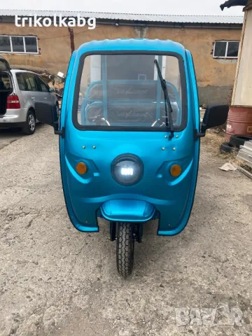Електрически Товарни Триколки с Покрив , снимка 8 - Мотоциклети и мототехника - 48176897