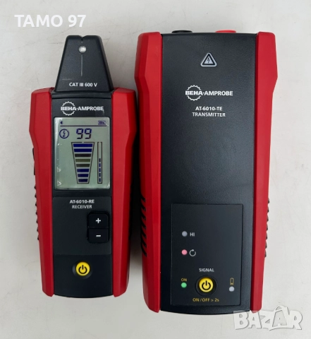 BEHA Amprobe AT-6010-TE + AT-6010RE - Комплект за проследяване на проводници, снимка 4 - Други инструменти - 52899044