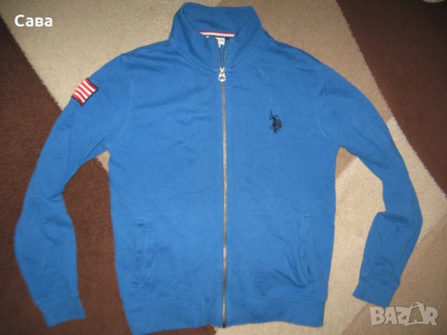 Ватирано горнище U.S. POLO ASSN.  мъжко,С, снимка 2 - Спортни дрехи, екипи - 40568057