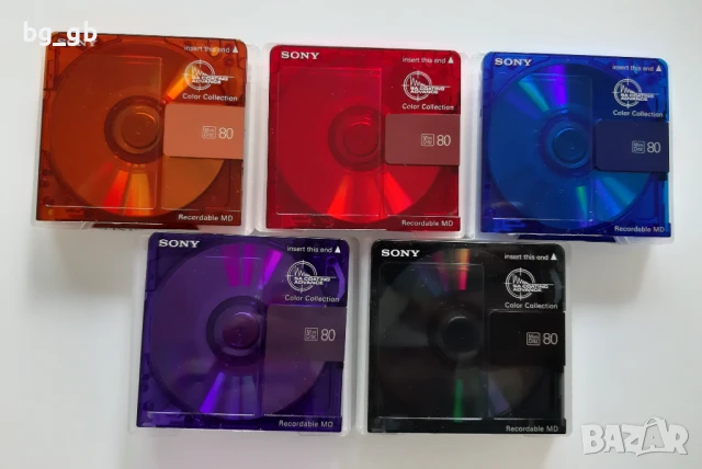 Audio Books - Minidiscs With Bestsellers