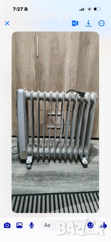 Маслен радиатор 12 ребра в добро състояние, снимка 4 - Радиатори - 47973254