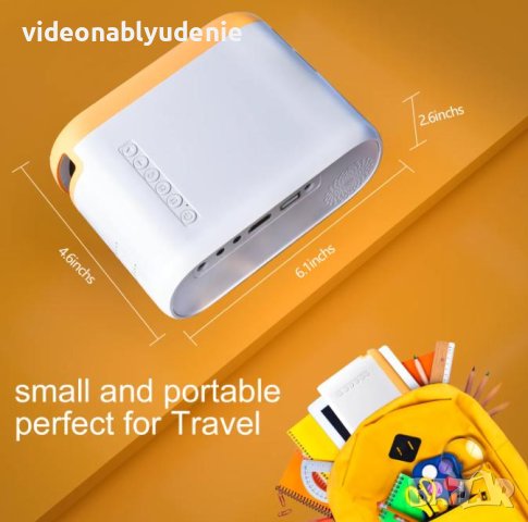 1680x1050@60Hz FullHD TFT LED LCD Projector HDMI WiFi Miracast Screen Mirroring Мултимедиен Проектор, снимка 14 - Плейъри, домашно кино, прожектори - 40496328