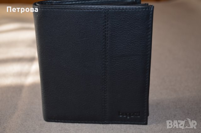 Bugatti Manhattan 49111601 черен вертикален портфейл до 17 карти, снимка 5 - Портфейли, портмонета - 32742384