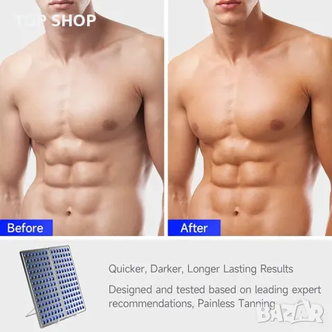 Домашен солариум Gozion 24W 182 диода , снимка 6 - Маши за коса - 48621011