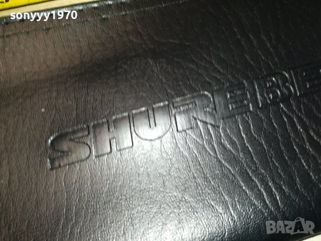 SHURE BETA КОЖЕН КЕЙС С ЦИП 1801241135, снимка 2 - Микрофони - 43863494