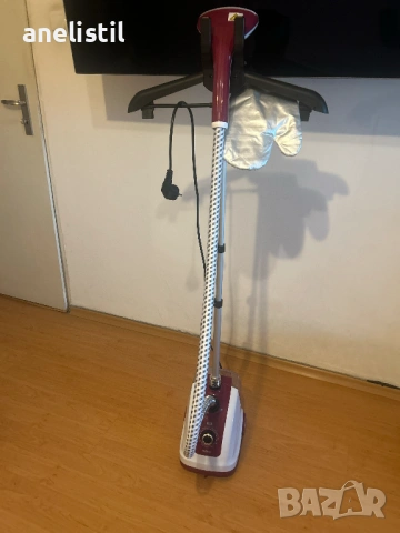 🔥 Вертикален парогенератор / парна ютия за дрехи — почти нов!, снимка 2 - Ютии - 53218605