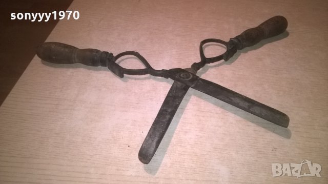 АНТИКА-РЕТРО НОЖИЦА-40Х27СМ, снимка 2 - Колекции - 27353683