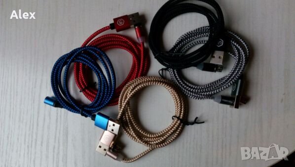 Магнитен кабел  1м 2м 3м, снимка 3 - USB кабели - 21987817
