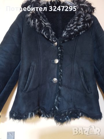 Продавам запазено топло палто , снимка 2 - Палта, манта - 43424592