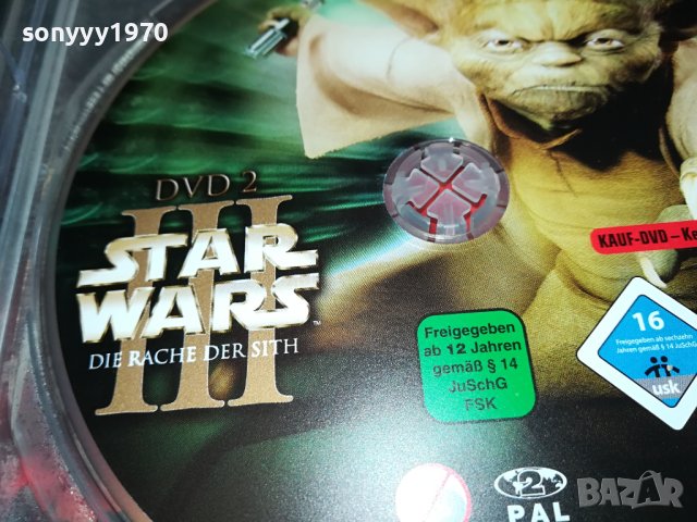 STAR WARS X2 DVD 0502241148, снимка 14 - DVD филми - 44141270