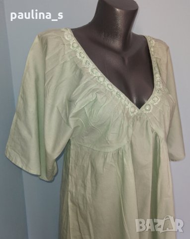 Два различни броя / Зелена рокля тип ( плажна ) туника "Vero moda", снимка 5 - Рокли - 28459007