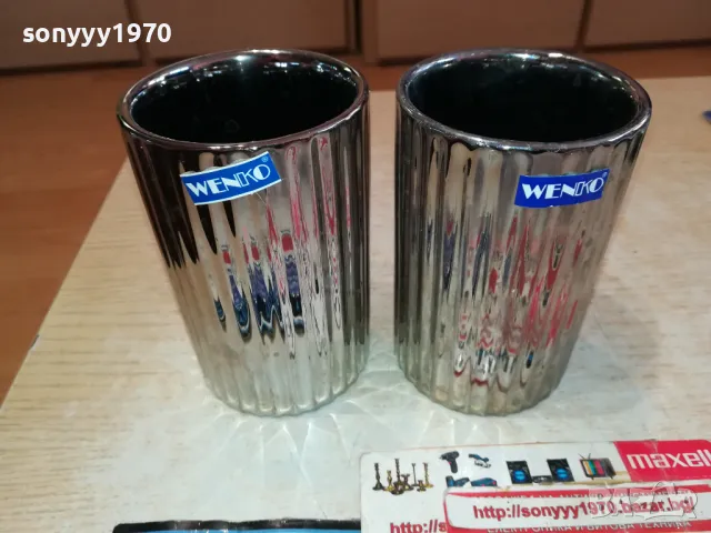 WENKO-GERMANY-ЧАШИ ЗА БАНЯ ЗА ЧЕТКИ И ПАСТА ЗА ЗЪБИ 2БР 25ЛВ 1612241846