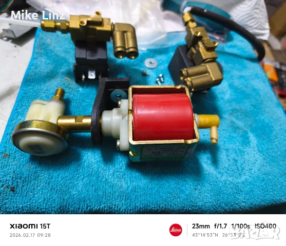 клапани и помпа Саеко