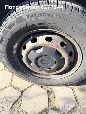 Продавам гуми с джанти за бус, снимка 2 - Гуми и джанти - 52735960