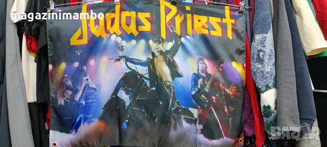 Judas Priest Flag- 3 размера- знамена и интериорен транспарант, снимка 3 - Китари - 43092047