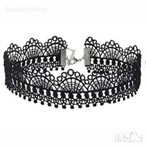 елегантен чокър "дантела"