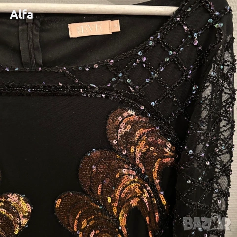 Рокля с паети - уникат!, снимка 4 - Рокли - 53328581