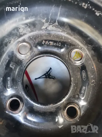 Резервна джанта с гума 15цола за форд, снимка 4 - Гуми и джанти - 47757350