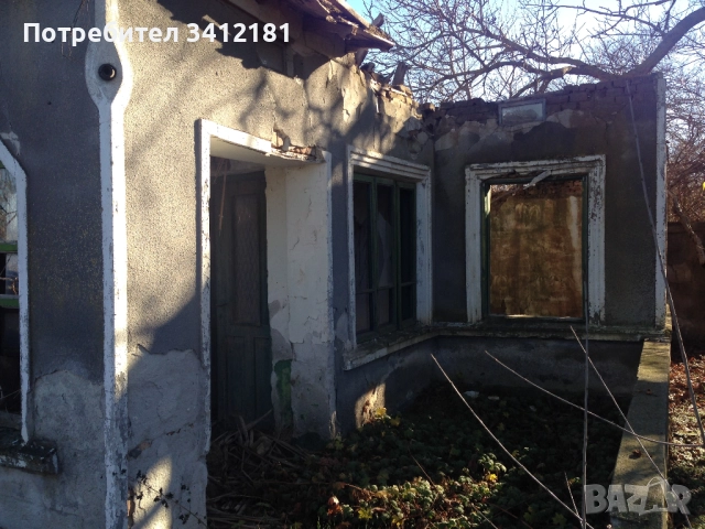 Парцел 1800 кв.м. и къща за основен ремонт в село Красен област Добрич собственик , снимка 10 - Къщи - 52341775