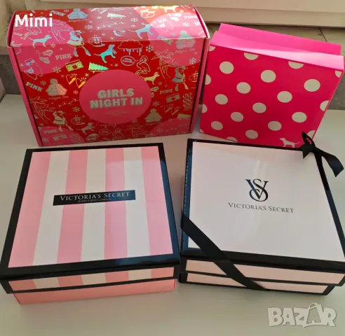 Маркови торбички и кутии Victoria's Secret, Bath and Body works, Kiko Milano, Guess, Pandora и други, снимка 10 - Други - 48374973
