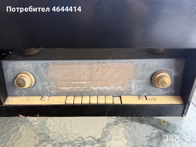 Старо радиограмофон Акорд 102, снимка 2 - Други - 53347594