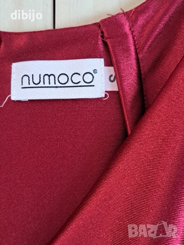 Рокля в бордо/обувки/чанта, снимка 8 - Рокли - 52919555