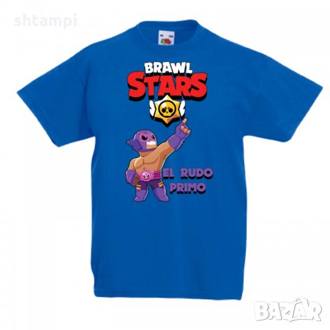 Детска тениска El Rudo Primo  брол старс Brawl Stars