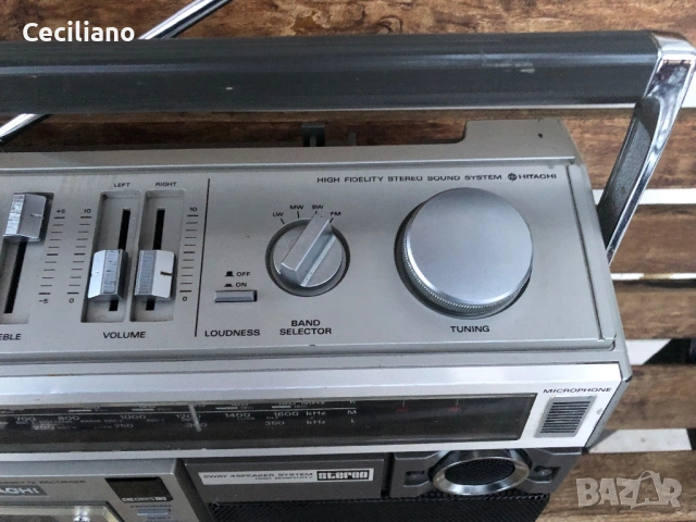 Радиокасетофон 💥HITACHI TRK 8190 E, снимка 9 - Радиокасетофони, транзистори - 53035143