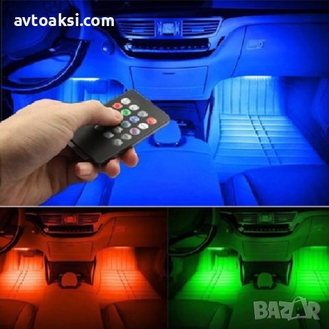 Музикална RGB LED Осветление за интериор за МПС-YF0009, снимка 2 - Аксесоари и консумативи - 43725154
