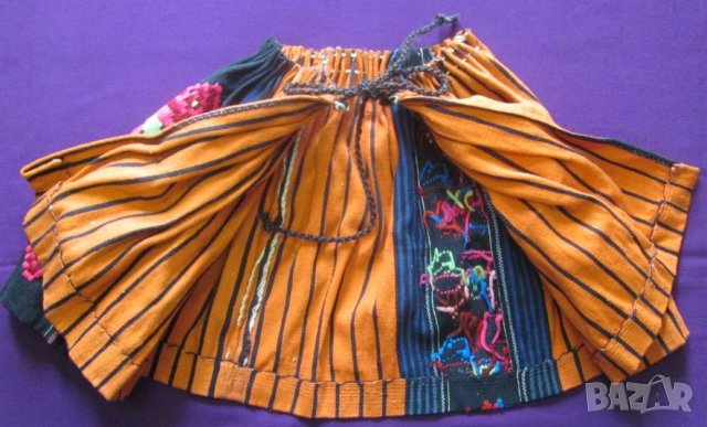 19 век Фолк Арт Детски Костюм ръчна бродерия, снимка 5 - Антикварни и старинни предмети - 35196381