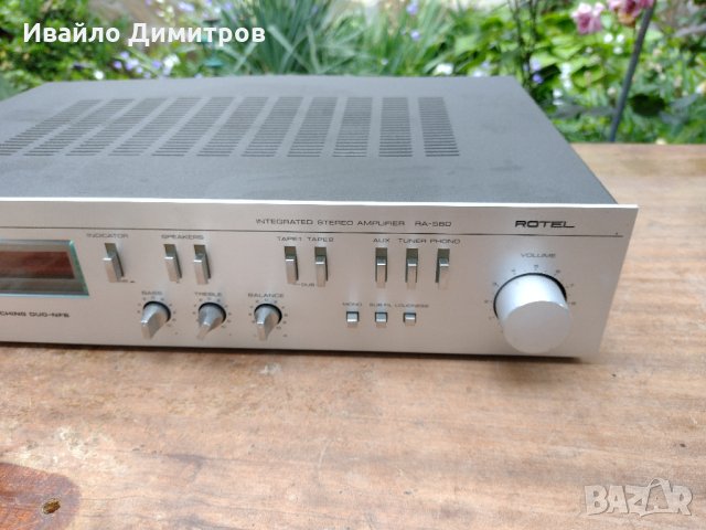 Rotel RA-560 , снимка 3 - Ресийвъри, усилватели, смесителни пултове - 33176587