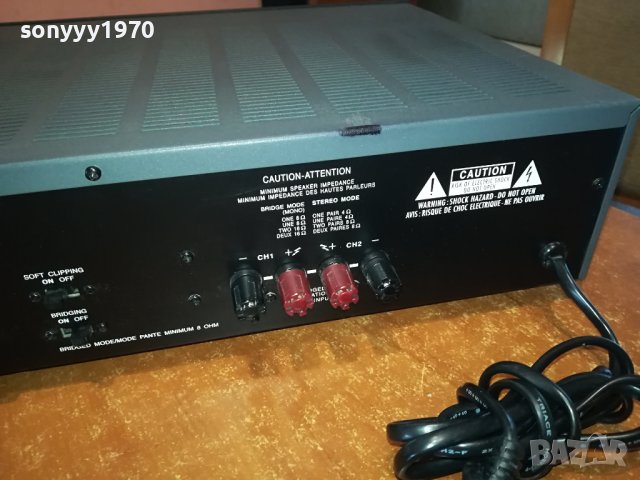 NAD POWER AMPLIFIER-ВНОС SWISS 2012230802, снимка 15 - Ресийвъри, усилватели, смесителни пултове - 43483472