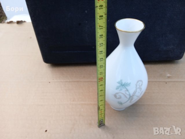 Стара немска порцеланова ваза  ZEH SCHERZER BAVARIA GERMANY, снимка 6 - Вази - 35586344