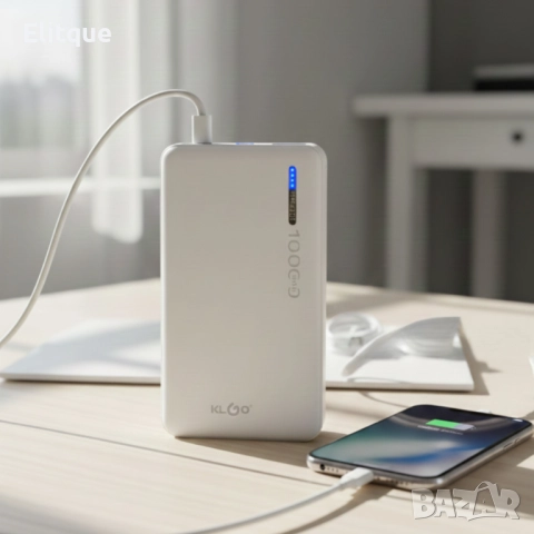 Powerbank Kl Go KP-23 10000 mAh – Бързо и сигурно зареждане за всички твои устройства, снимка 5 - Други стоки за дома - 52888451